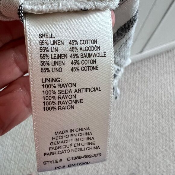 Anthropologie Cloth & Stone Halter Linen Mini Dress - Picture 5 of 12